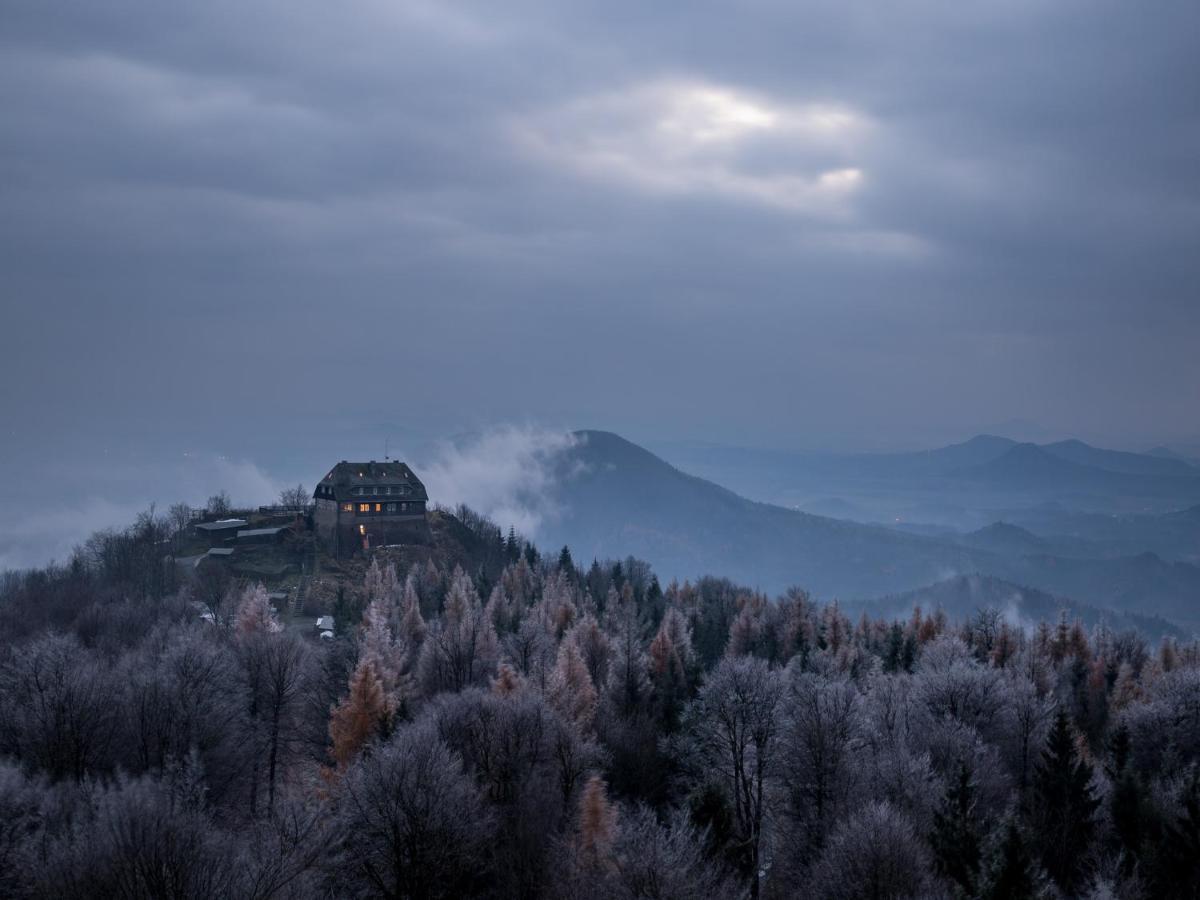 Hotel Hochwaldbaude Hain  Esterno foto
